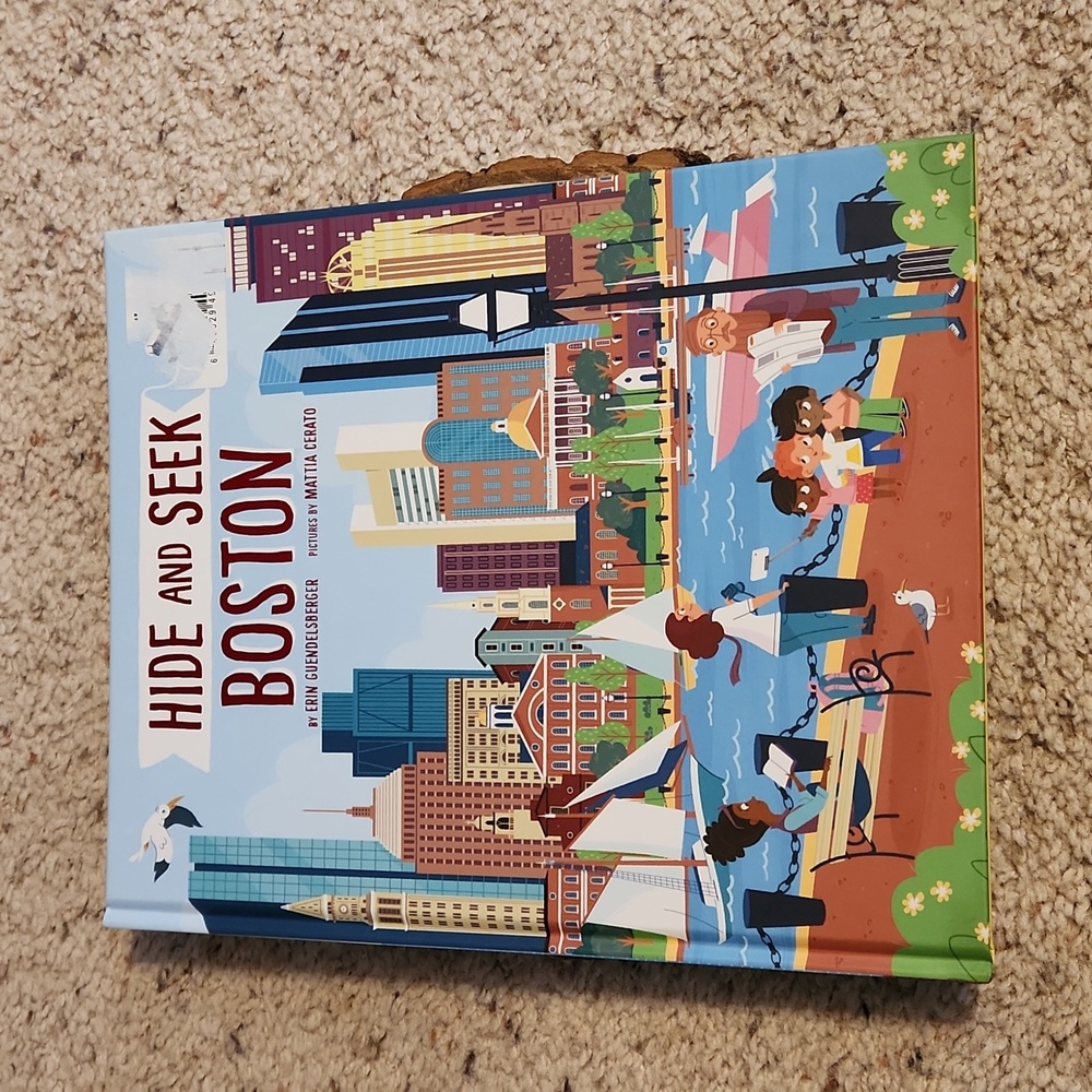 Hide and Seek Boston By Erin Guendelsberger Hardcover Book 2019